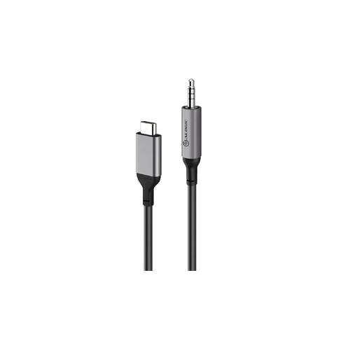 Alogic ULC35A1.5SGR Ultra 1.5m USBC Male to 3.5mm Audio Male Cable Hire  