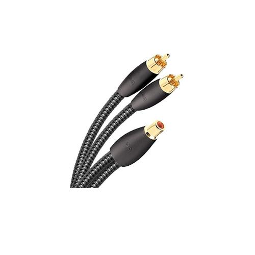 AUDIOQUEST F22MFLXX FLXX RCA Splitter RCA Male to 2 RCA  L R  Female Cable Rent