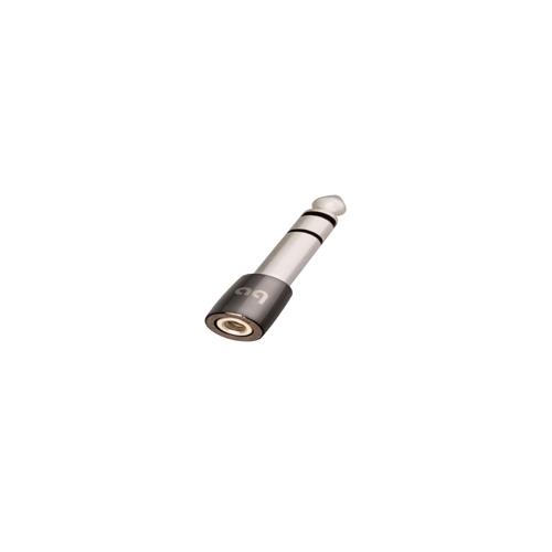 AUDIOQUEST Headphone Plug Adapter Stereo 3.5mm Female to 6.35mm Male Cable Rent