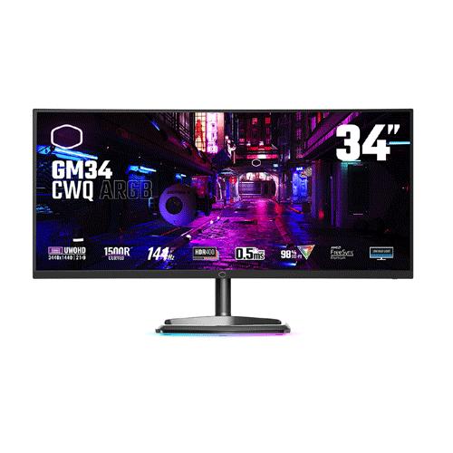 laptop rental in chennai Cooler Master GM34CWQA Ultrawide Curved Gaming Monitor Rent