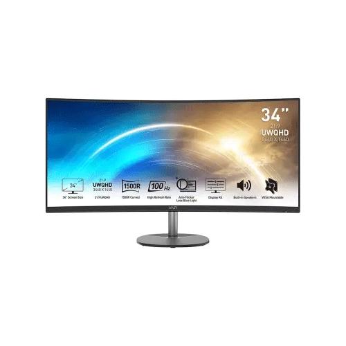 laptop rental in chennai MSI Pro MP341CQ 34 Ultrawide Curved Business Monitor Rent