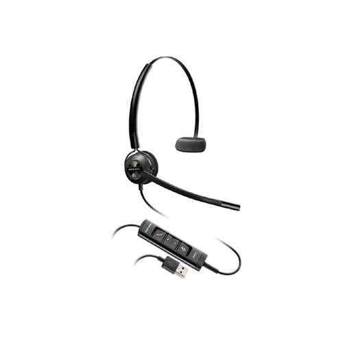 Poly Encorepro 20347401 HW545 USB Overthehead Monaural Headset Hire