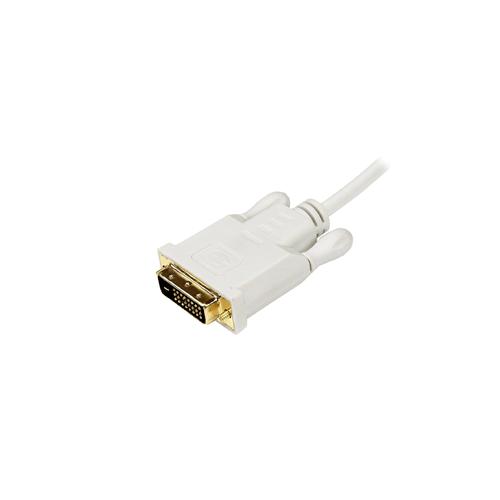 StarTech MDP2DVIMM10W 10ft Mini DisplayPort MDP to DVI Adapter Cable Hire