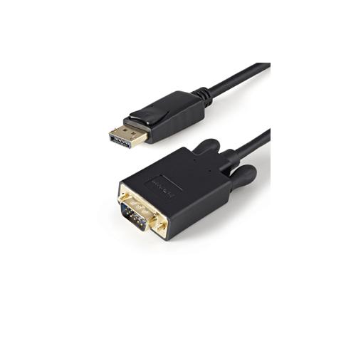 StarTech MDP2VGAMM3B 1m 3ft Mini DisplayPort to VGA Cable Hire