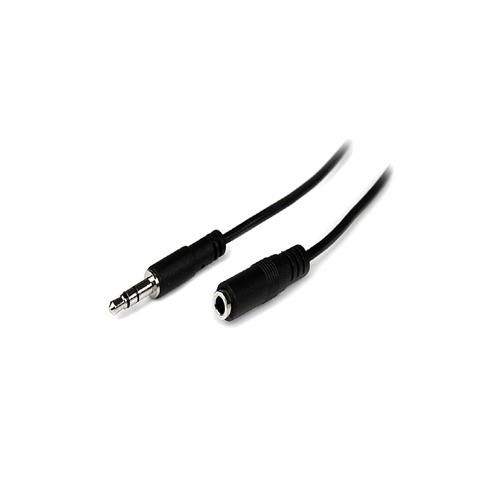 StarTech MU1MMFS 1m Slim 3.5mm Stereo Extension Cable Rent