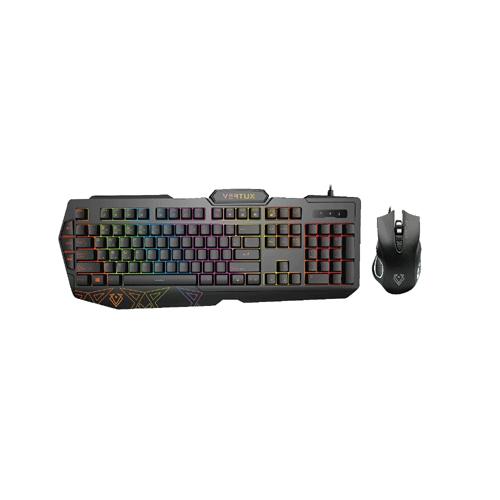 Vertux VENDETTA Ergonomic Gaming Keyboard Mouse Combo Rent